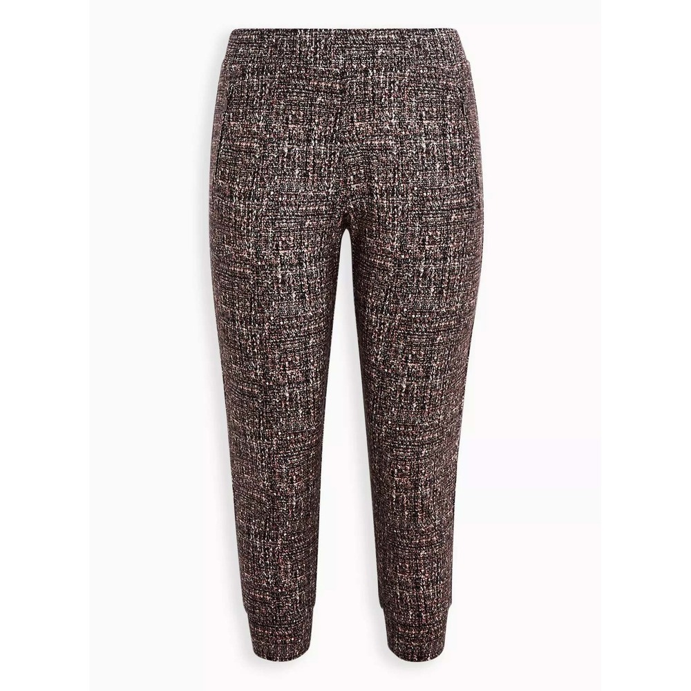 Torrid Womens Plus 1 Relaxed Fit Jogger Lightweight Ponte Mid Rise Pant